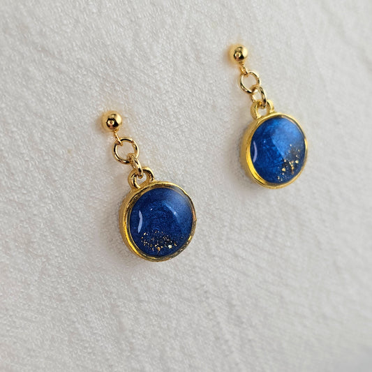 Handmade jewelry Singapore 925 sterling silver resin 14k gold plated