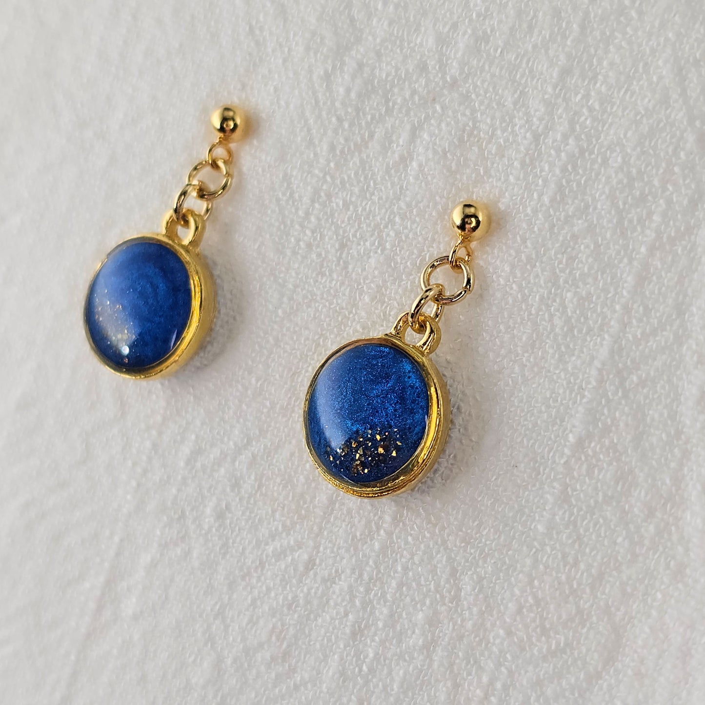 Handmade jewelry Singapore 925 sterling silver resin 14k gold plated