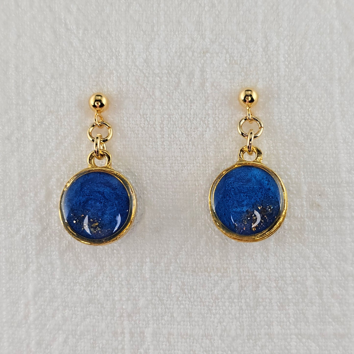 Handmade jewelry Singapore 925 sterling silver resin 14k gold plated