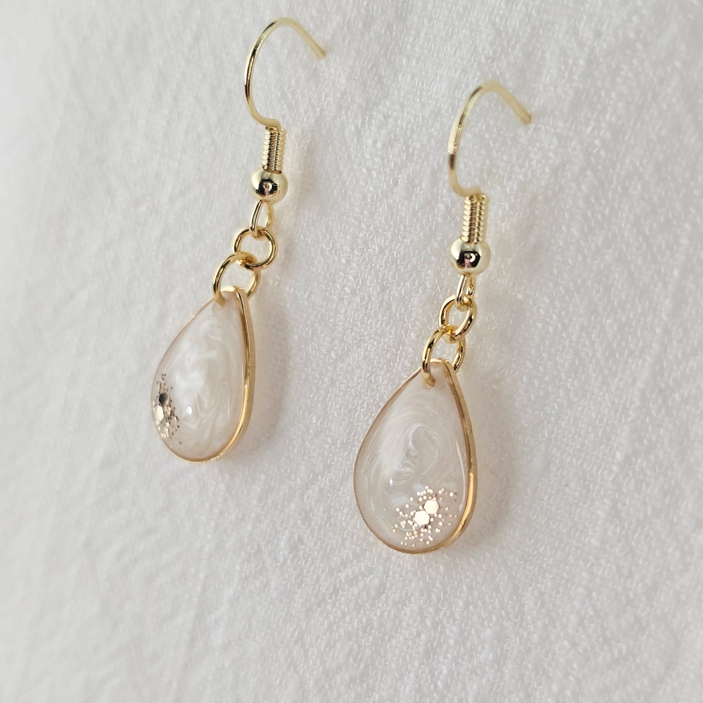 Handmade jewelry Singapore 925 sterling silver resin 14k gold plated
