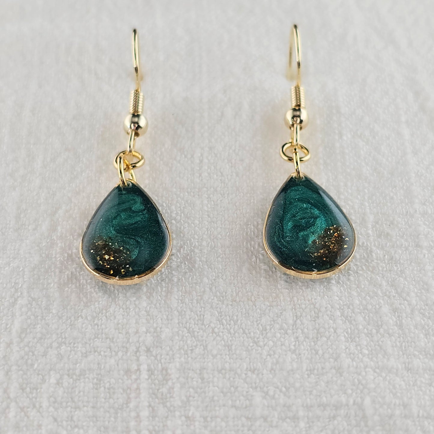 Handmade jewelry Singapore 925 sterling silver resin 14k gold plated