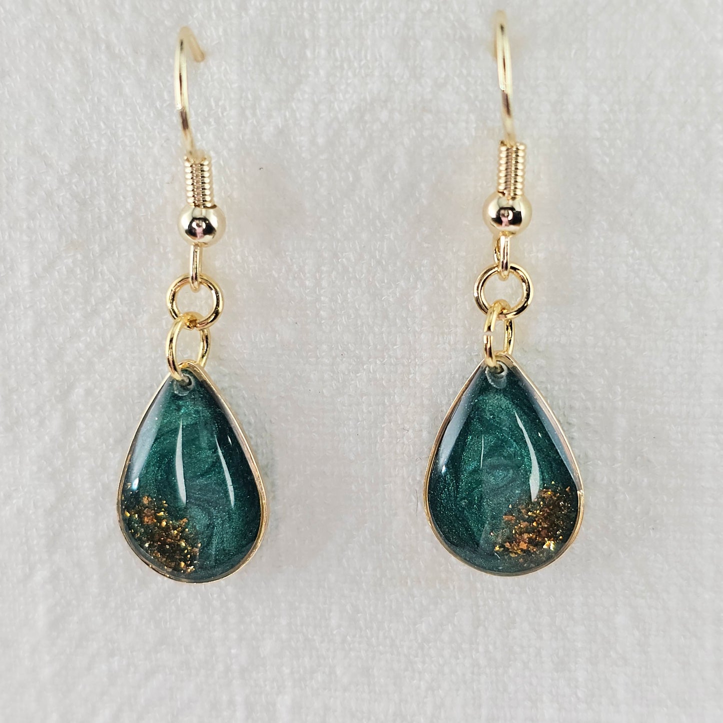 Handmade jewelry Singapore 925 sterling silver resin 14k gold plated