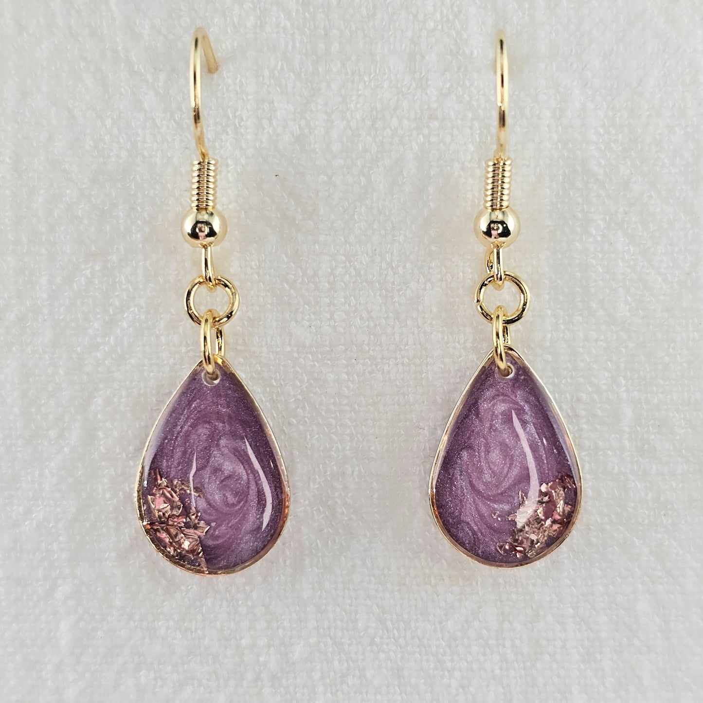 Handmade jewelry Singapore 925 sterling silver resin 14k gold plated