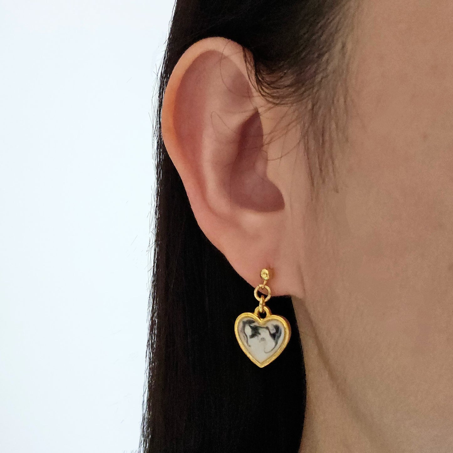 Handmade jewelry Singapore 925 sterling silver resin 14k gold plated