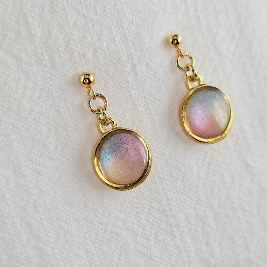 Handmade jewelry Singapore 925 sterling silver resin 14k gold plated