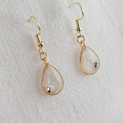 Handmade jewelry Singapore 925 sterling silver resin 14k gold plated