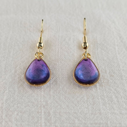 Handmade jewelry Singapore 925 sterling silver resin 14k gold plated