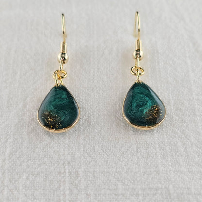 Handmade jewelry Singapore 925 sterling silver resin 14k gold plated