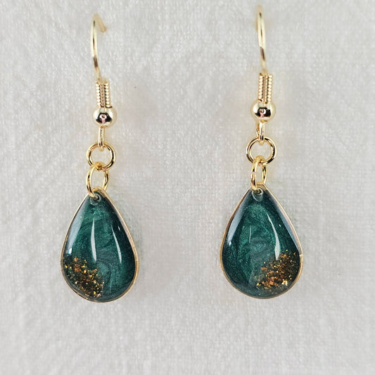 Handmade jewelry Singapore 925 sterling silver resin 14k gold plated