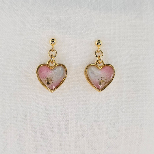 Handmade jewelry Singapore 925 sterling silver resin 14k gold plated