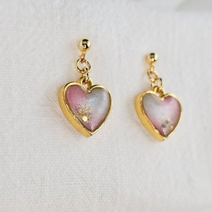 Handmade jewelry Singapore 925 sterling silver resin 14k gold plated