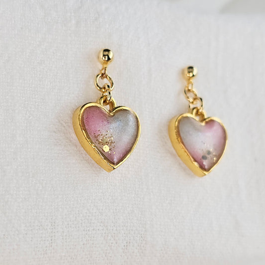 Handmade jewelry Singapore 925 sterling silver resin 14k gold plated