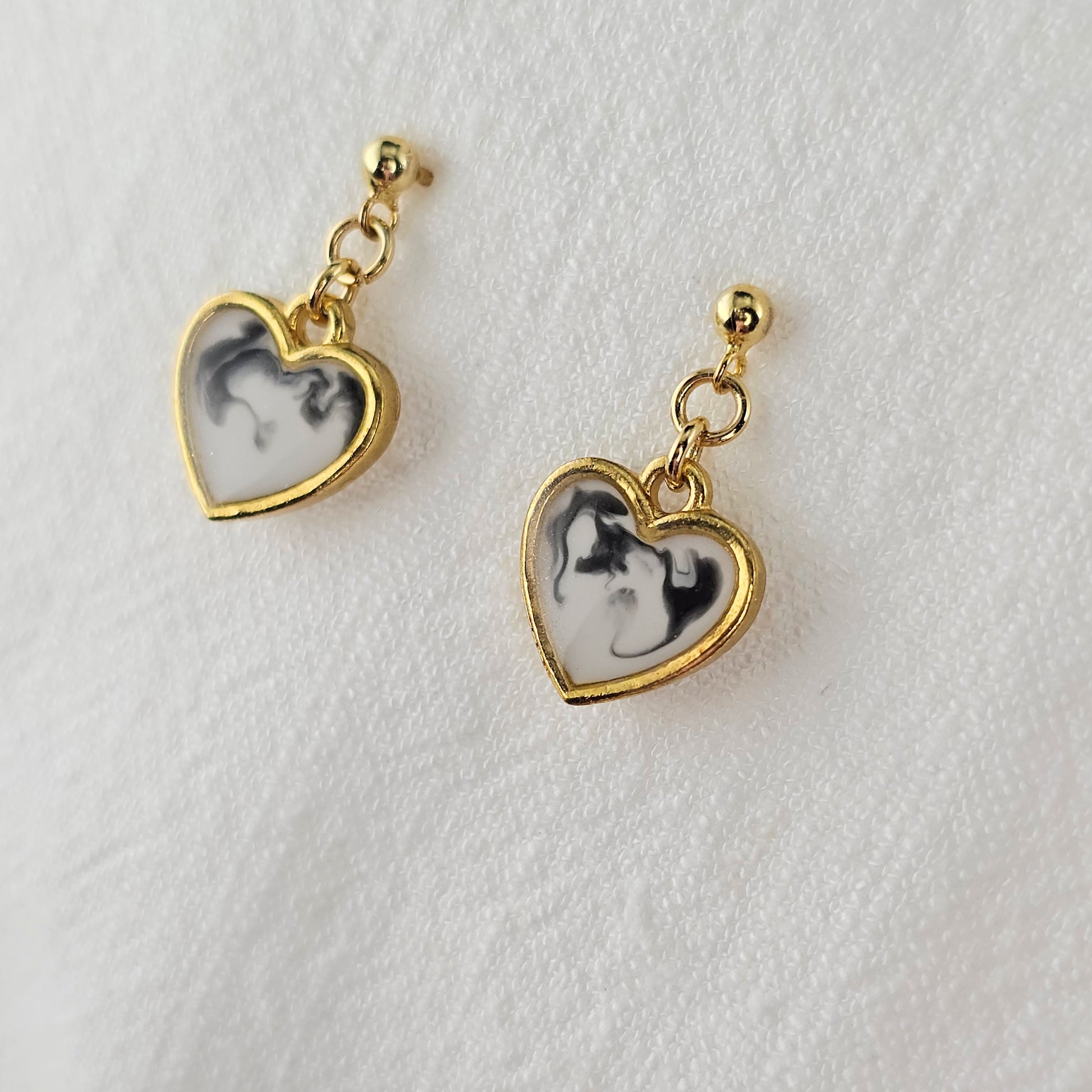 Handmade jewelry Singapore 925 sterling silver resin 14k gold plated