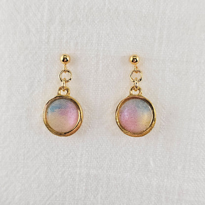 Handmade jewelry Singapore 925 sterling silver resin 14k gold plated