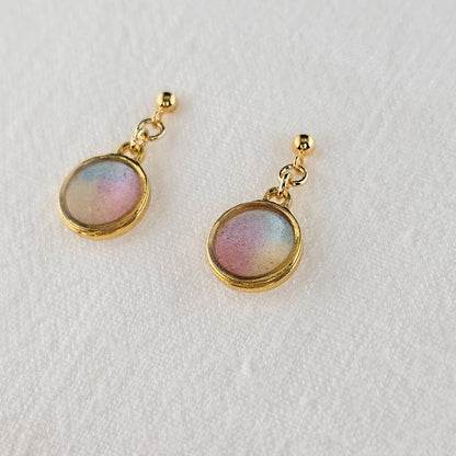 Handmade jewelry Singapore 925 sterling silver resin 14k gold plated